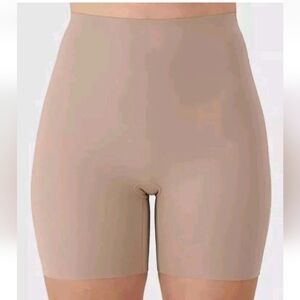 2 Maidenform Shapewear Booty Lift Shorty Woman Sz 2XL Beige Smoothing Seamless
